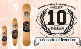 „10 years – a decade of FREEdome“  aneb VELKÁ SOUTĚŽ S FREE MAGAZINEM